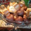 Coração de Chocolate Preto com fita
